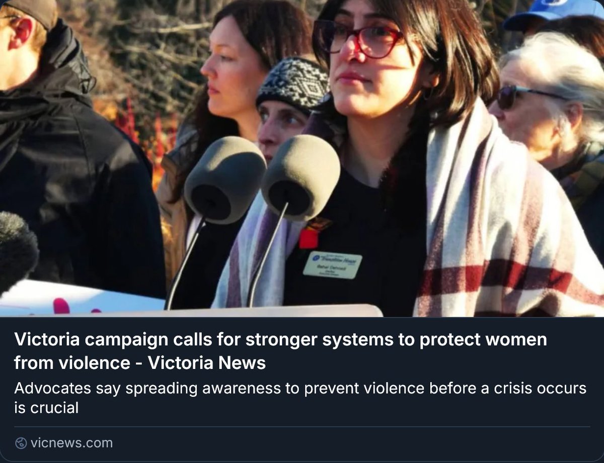 VIMentalHealth's tweet image. "A coalition of organizations across the region have come together to create an awareness campaign to spread the message that women’s #safety equals #publicsafety" #women #Saanich #Victoria #VancouverIsland #BC #BritishColumbia vicnews.com/2026/04/22/vic…
