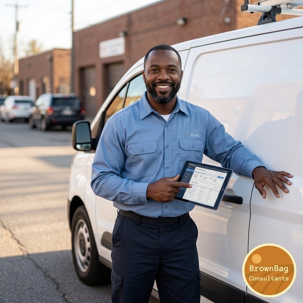 Ktbexpress1's tweet image. Prices up 10%? Don’t let your sanity pay the tax. 💸 Stop letting missed calls eat your margins. Our AI Dispatchers work 24/7 to protect your profit while you focus on the job. 🤖

See the system: brownbagconsultant.com

#AI #DFW #SmallBiz #Automation