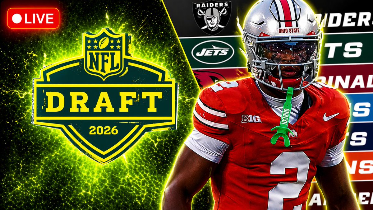 BlitzSM_'s tweet photo. Tune into our NFL Draft live stream at 7 PM EST tomorrow, hosted by

@blitzlink_ 
@JLSports24 
@NFL_Convo 

Full YT link ⬇️ to set your reminders https://t.co/ZbToRYLJGQ