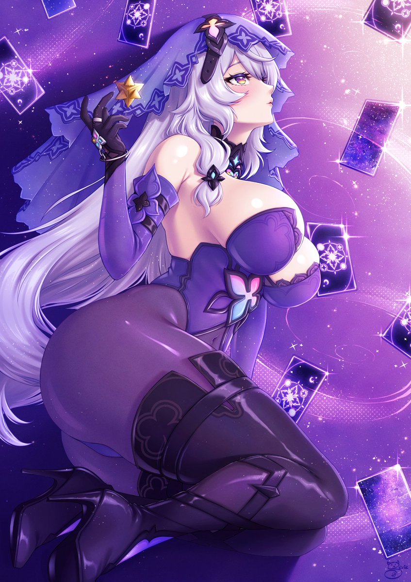 Black Swan 🖤💜 sfw #HonkaiStarRail
