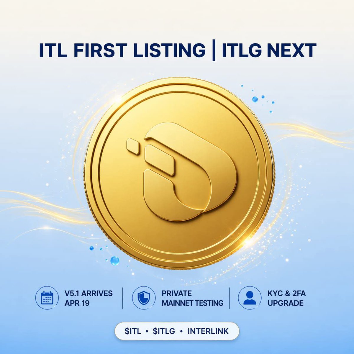 JujjuruPavani's tweet photo. This image provides an update on the Interlink Network, a human-centric Web3 protocol focused on decentralized identity. The graphic highlights several key milestones for its ecosystem tokens, $ITL and $ITLG. 
#ITLG #ITLX #ITL #Interlinks @C_Interlinklabs @kv_interlink @reina_itl https://t.co/CQFtOS6bKf