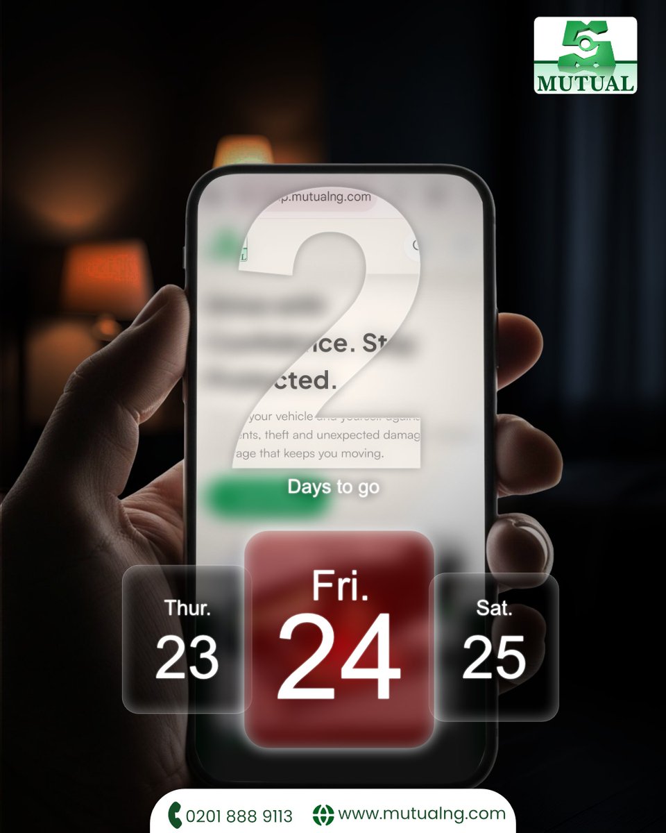 MutualPlc's tweet image. Something exciting is almost here and you have just 2 days left to guess what we’re launching!

Drop your guesses in the comments below ⬇️

Stay tuned. The countdown is on! 🚀

#MutualBenefits #SomethingNewIsComing #2DaysToGo #InsuranceMadeEasy #StayTuned