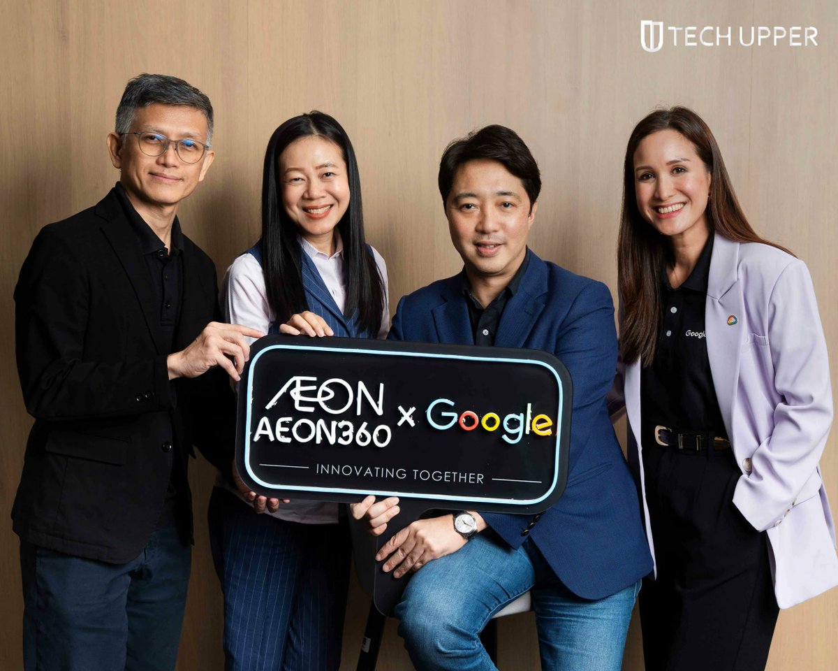 jokermaster619's tweet image. AEON360 ผนึกกำลัง Google Cloud ใช้ AI ปูทางสู่ระบบนิเวศการใช้ชีวิตและช้อปปิ้งที่ง่ายกว่าเดิม ครอบคลุมทั่วอาเซียน
.
techupper.com/2026/04/22/aeo…
.
#AEON360 #GoogleCloud #AI