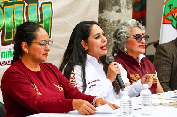 VisionUPP's tweet image. #VISION en #SanPedroCholula
Presentan Tonantzin Fernández y el DIF Municipal el Festival Tlazopilli 2026
- El DIF Municipal llevará actividades del Día del Niño a juntas auxiliares y la cabecera municipal
@TonantzinFdz