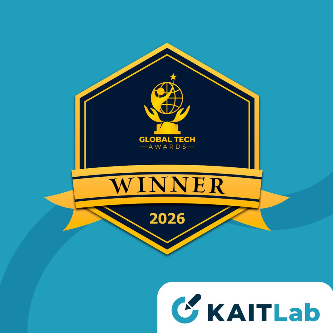 _KAITLab's tweet photo. KAITLab has officially been named a winner at the Global Tech Awards.

A massive thank you to our team for the hard work and to @GlobalTechAward for the recognition. We’re just getting started with AI in education. 🎓✨

#KAITLab #GlobalTechAwards #AI #AwardWinner https://t.co/MLiv5yGA1O