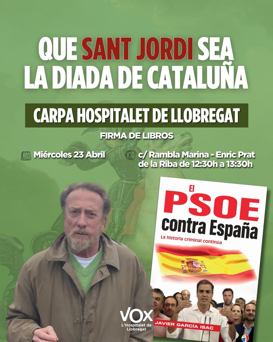 VOX L'Hospitalet de Llobregat tweet media