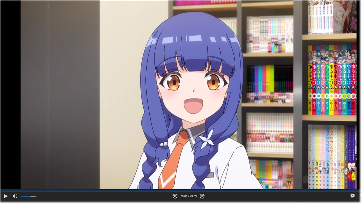 一畳間まんきつ暮らし！をニコ動でみてて登場したきらら作品をコメントで書いている人がいた。
自分がもっている「性別不明な殺し屋さんがカワイすぎる。」があるって書いてあってさがしたらEDのここの右端っぽい。
まぁ発売のタイミングもだけど二巻までしかお店に無いのか。
nicovideo.jp/watch/so461513…