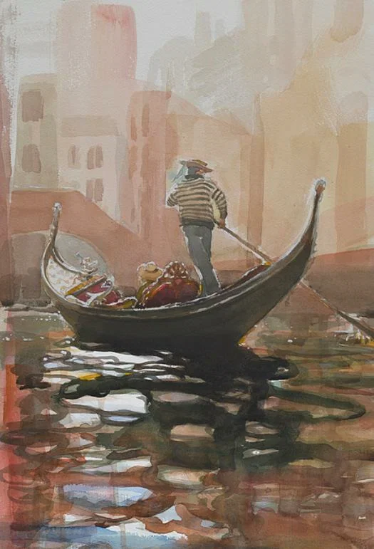 KidKool4U's tweet photo. If life is but a dream, why hurry through it?
Gondola Dreaming -- original watercolor painting on paper by Steve Henderson, 20.5 x 13 inches -- https://t.co/nCOkxEJibg
#art #artwork #italy #venice #travel #peace #europe #stevehenderson #paralleleconomy https://t.co/JkbGEj9U4n