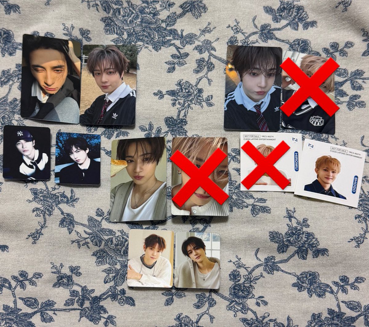 Ft8Ka's tweet photo. INI PULSE トレカ 交換

【譲】下記画像
池﨑 尾崎 木村 佐野 田島 西

【求】同種 後藤

都内手渡し
郵送はまとめてのみ

条件が合う方はお気軽にお声掛けください☺️✨

#INI #INI交換 https://t.co/wKiWecYH4k