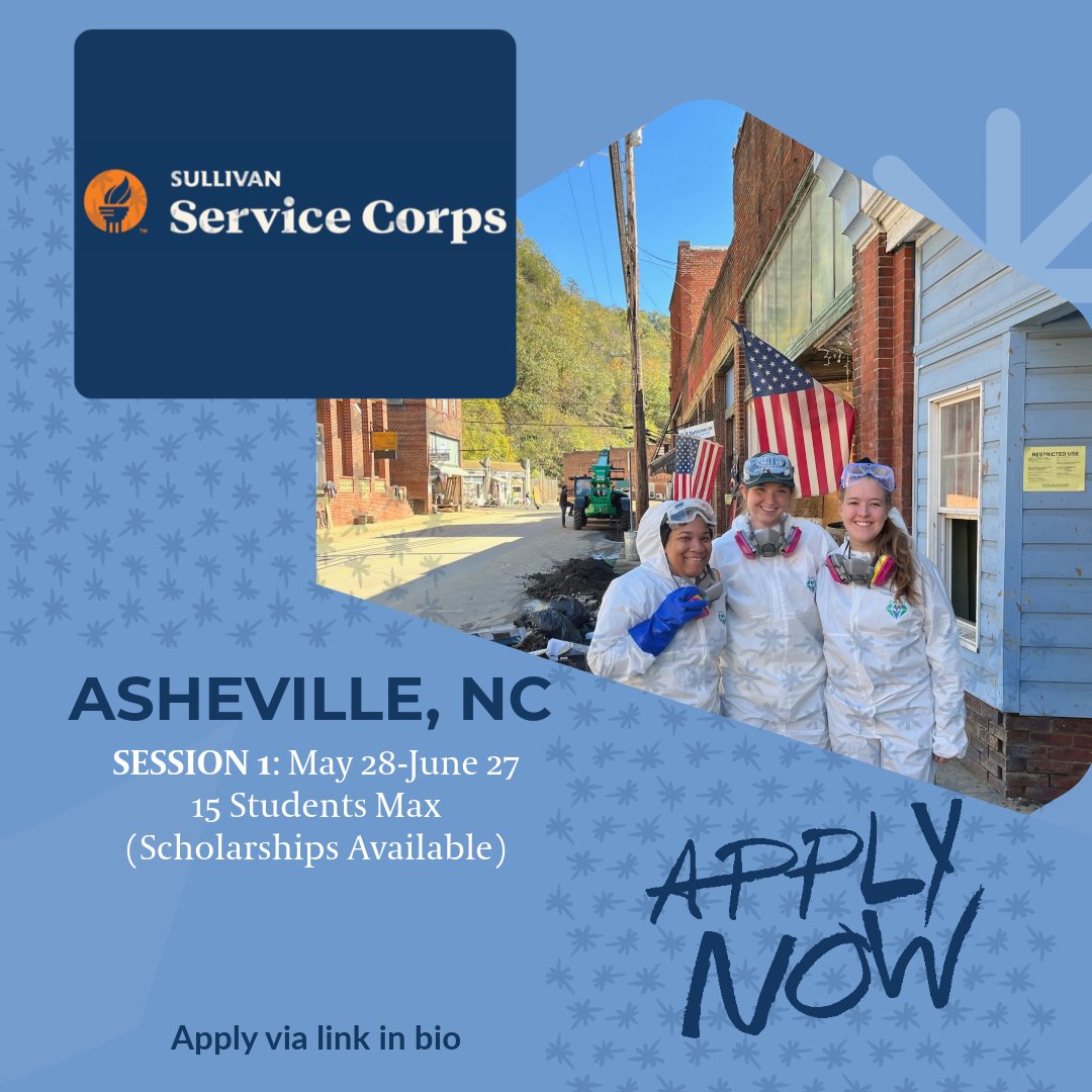 Our Summer Service Corps application deadline is approaching, don’t miss the chance to be part of this incredible opportunity! Apply now via this link: docs.google.com/forms/d/e/1FAI…