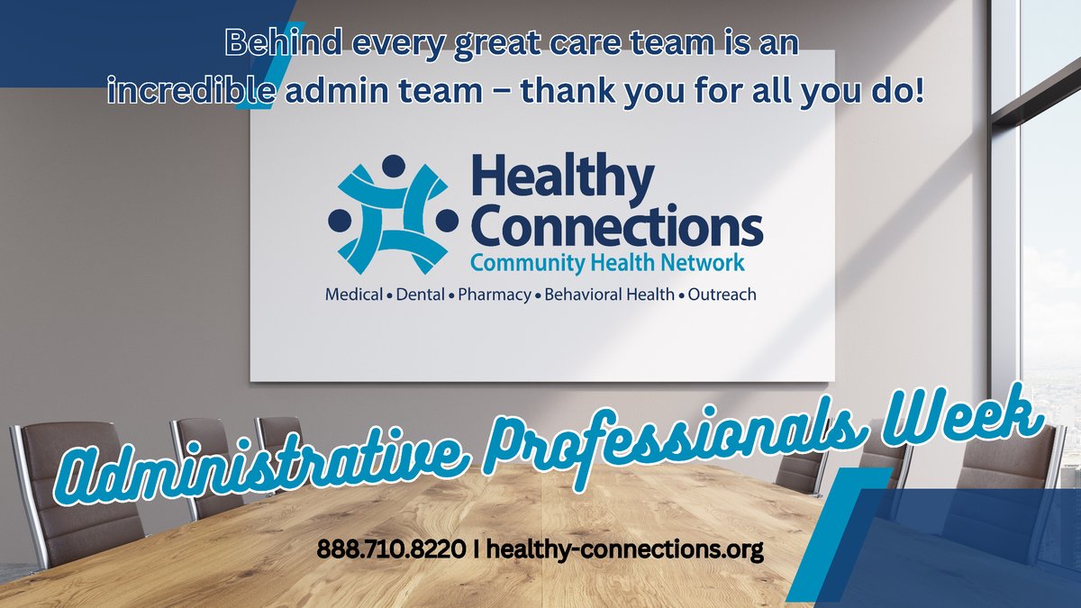 HCIArkansas's tweet photo. Happy Administrative Professionals Day! Thank you for your dedication and behind-the-scenes work that keeps our community and clinics running smoothly. #CommunityFirst #YourHealthOurExperts https://t.co/zectYunejo