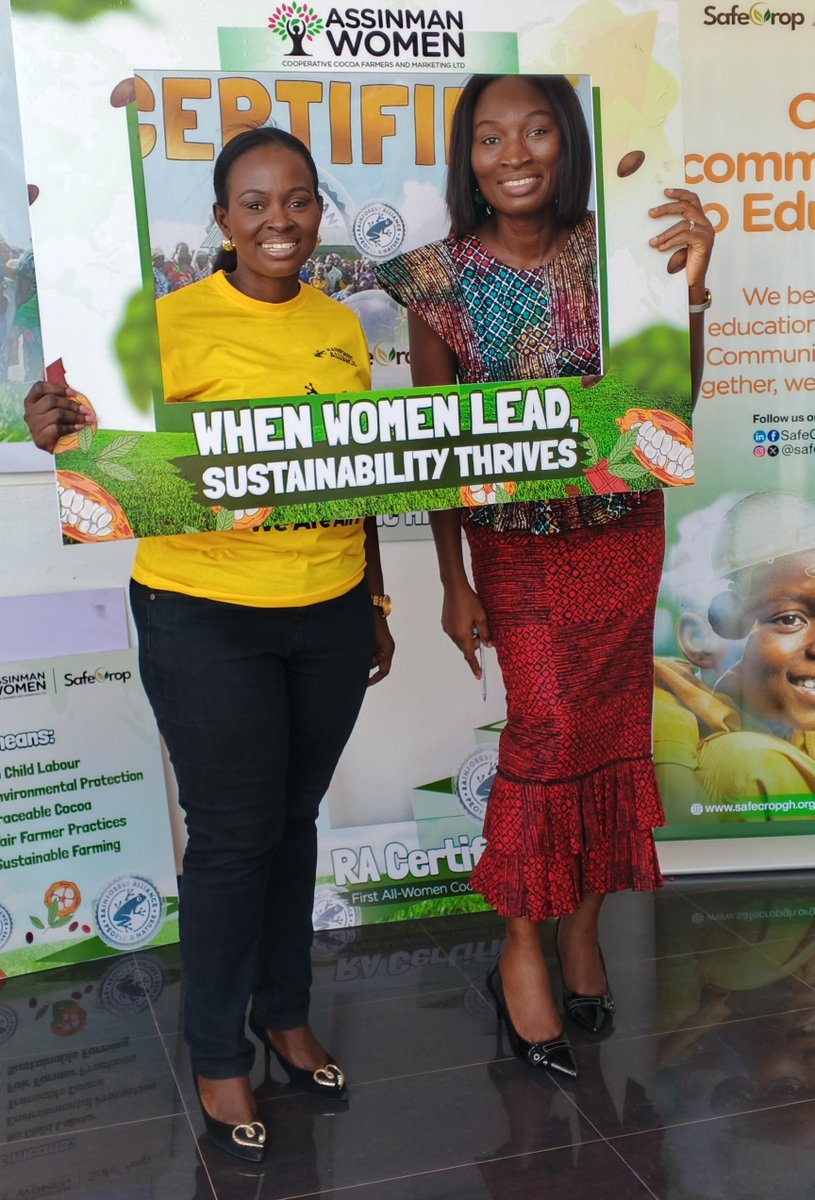 voice_african12's tweet image. @cocoa farmers: The Rainforest Alliance certification program supports better farmer livelihoods, human rights, good environmental practices, and climate resilience #farmer advocate

Do you believe in certification? 

#SafeCrop #Rainforest #farming #Ghana