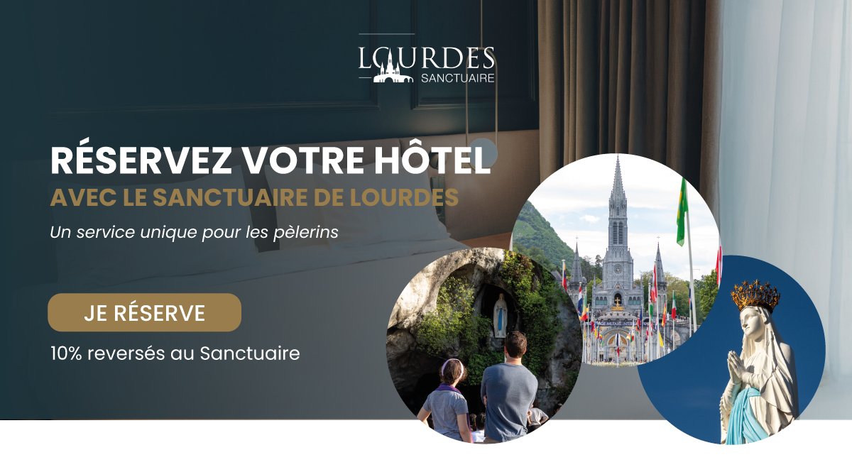 Sanctuaire Notre-Dame de Lourdes tweet media