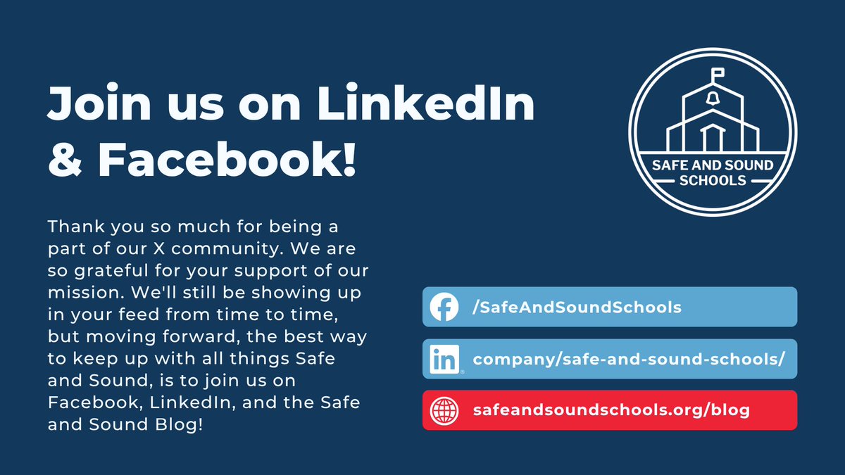 Safe & Sound Schools tweet media