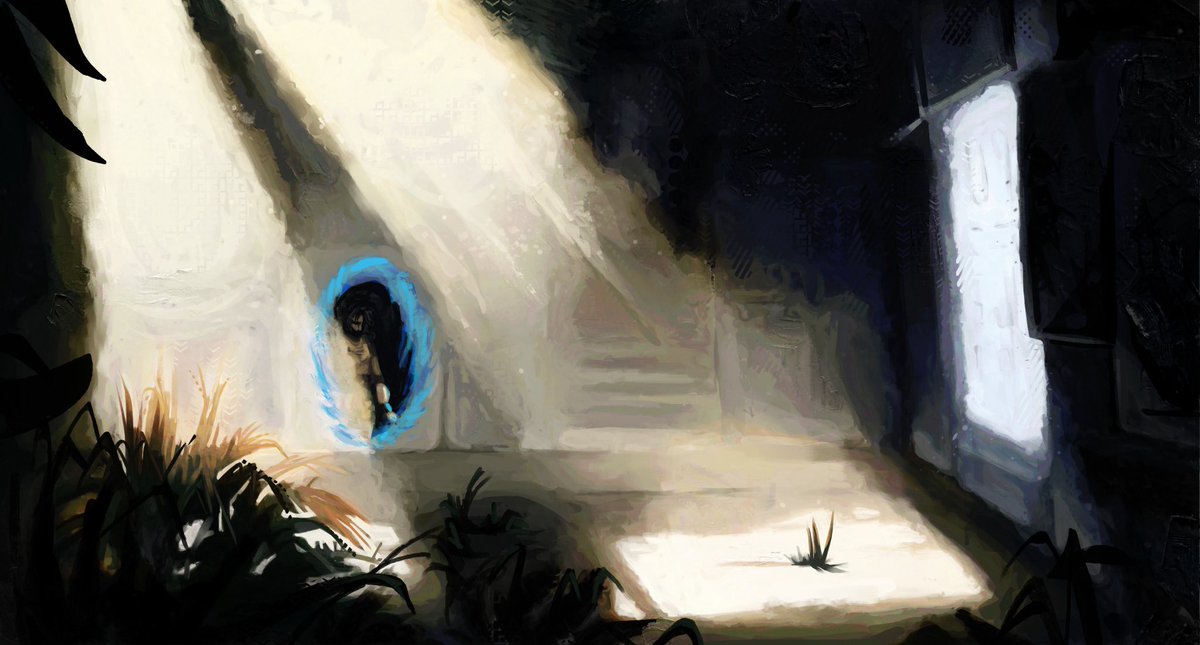 ripplespateart's tweet photo. More portal #art #fanart #digitalart #digitalpainting #painting #portal #portal2 #portalfanart #videogames #valve #portal2fanart #chellportal #aperturescience https://t.co/ouyo1LQPwR