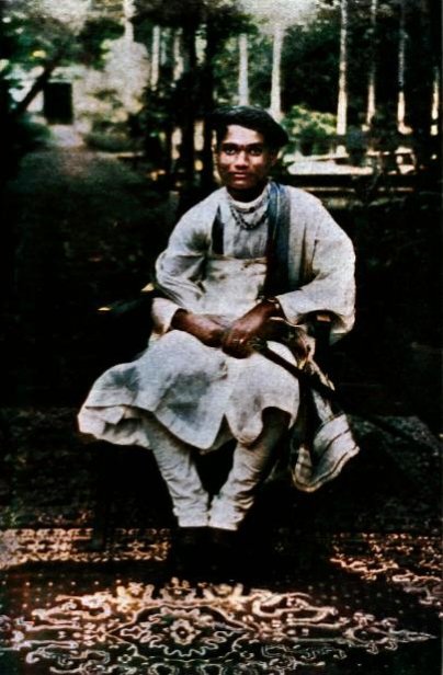 This is how Chhatrapati Shahu III of Satara, the successor of Chhatrapati Shivaji, looked.