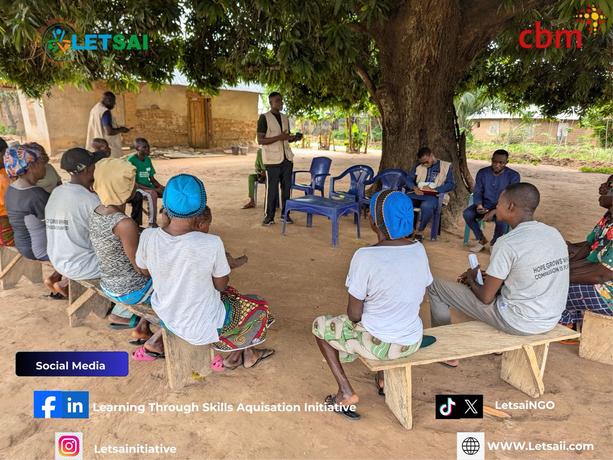 LetsaiNgo's tweet image. Our team conducted a training visit to Oju, Benue State on the Community Committee for Inclusion Initiative (CCI) implementation . 
#Benuestate 
#ngonetwork 
#disabilityinclusion 
#fypシ゚viral

@GlobalCtr 
@UNICEF_Nigeria 
@UN 
@Sightsavers
