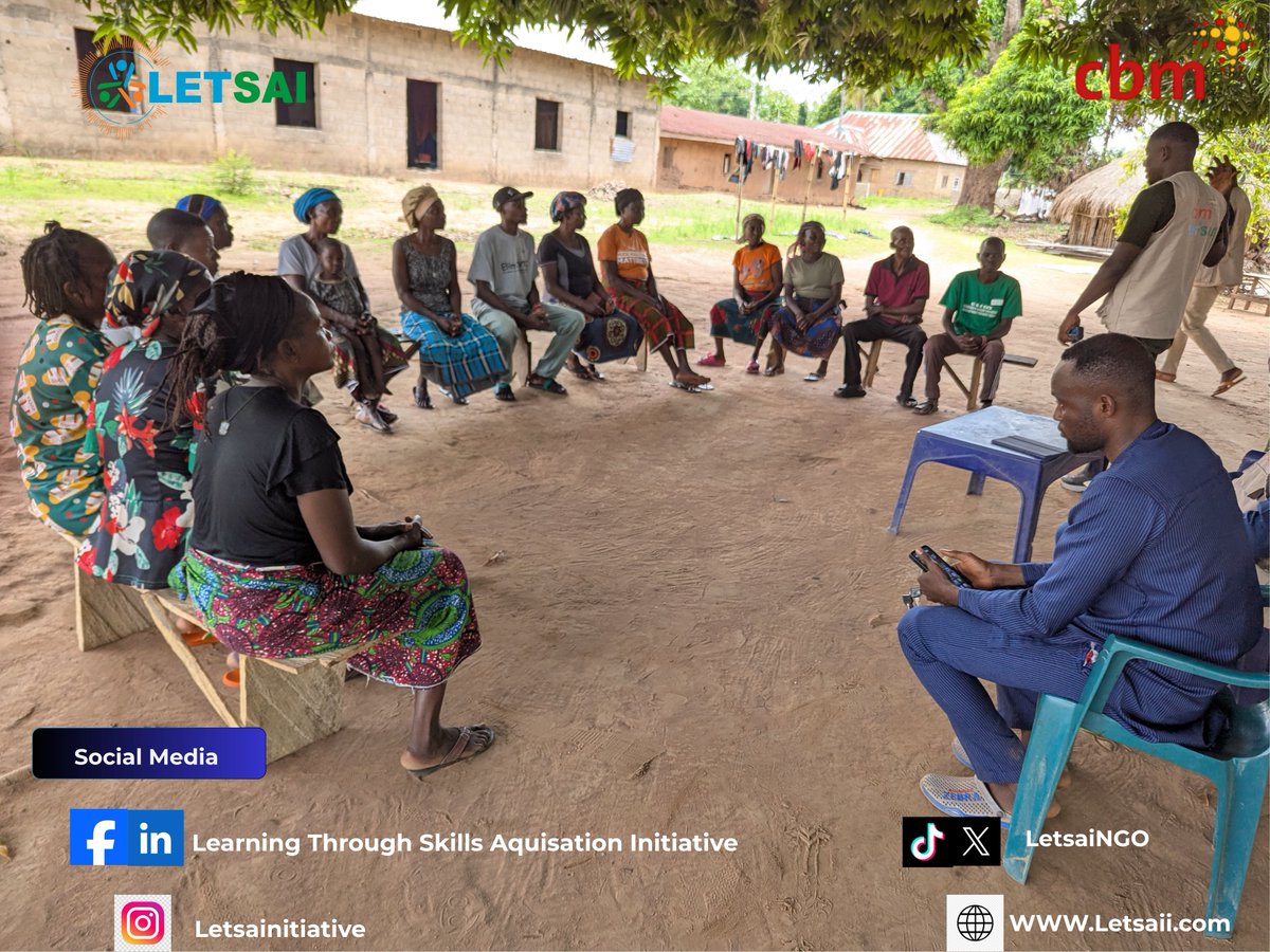 LetsaiNgo's tweet image. Our team conducted a training visit to Oju, Benue State on the Community Committee for Inclusion Initiative (CCI) implementation . 
#Benuestate 
#ngonetwork 
#disabilityinclusion 
#fypシ゚viral

@GlobalCtr 
@UNICEF_Nigeria 
@UN 
@Sightsavers