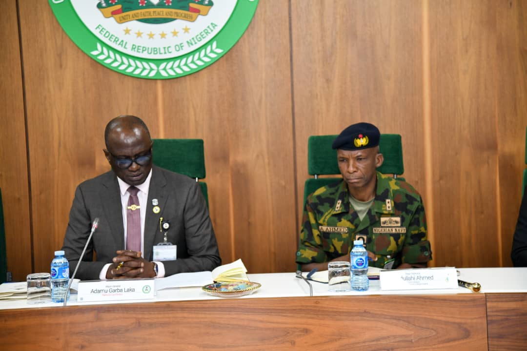 NigeriaNdc's tweet photo. Historic Collaboration: NCTC and NDC Sign Landmark MOU in Abuja.
The ceremony, held at the NCTC office within the Office of the National Security Adviser (ONSA) in Abuja, marks a significant step forward in Nigeria's unified approach to national security.

https://t.co/xClCtPKKW5 https://t.co/yMhHK6swAc