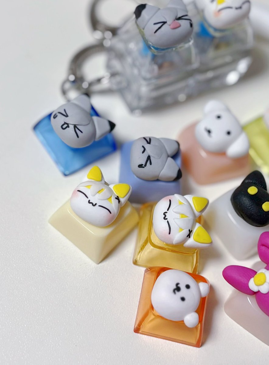 키캡 근황(조금발전함)