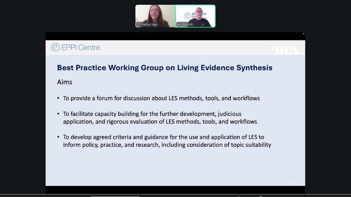 Alliance for Living Evidence (Alive) tweet media