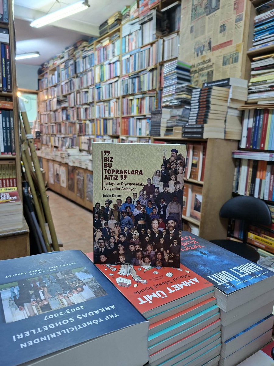 “BİZ BU TOPRAKLARA AİTİZ” Türkiye ve Diyasporadaki Süryaniler Anlatıyor - Serdar Korucu, İstos Yayınları #bizbutopraklaraaitiz #süryanileranlatıyor #süryani #serdarkorucu #istosyayınları
.
Satış için 👇 📚

nadirkitap.com/biz-bu-toprakl…