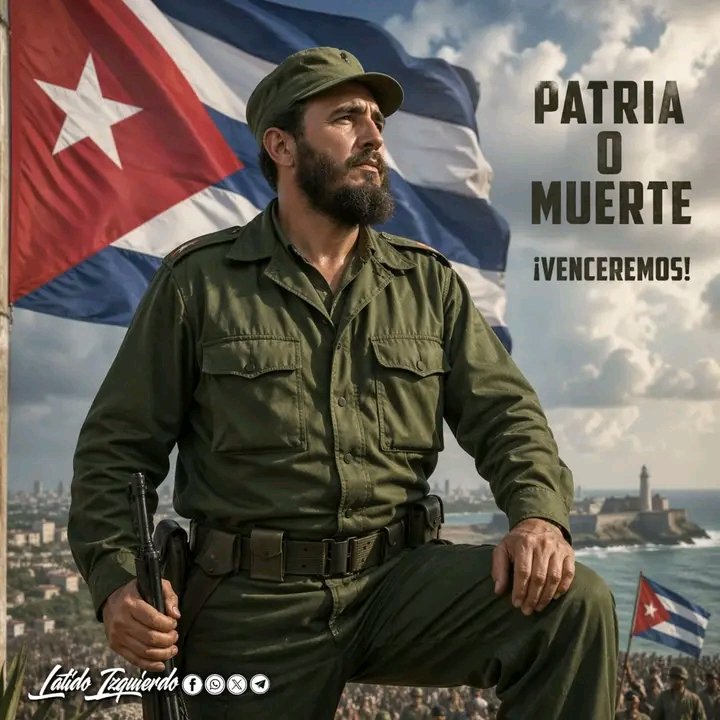 #100AñosConFidel y sus ideas laten en #Cuba, como late su corazón. Tú vives en cada cubano que ama a la Patria. #TercerFrente #SantiagoDeCuba <a href="/PartidoPCC/">Partido Comunista de Cuba</a> <a href="/BellNiurka11764/">Niurka Bell Calzado</a>