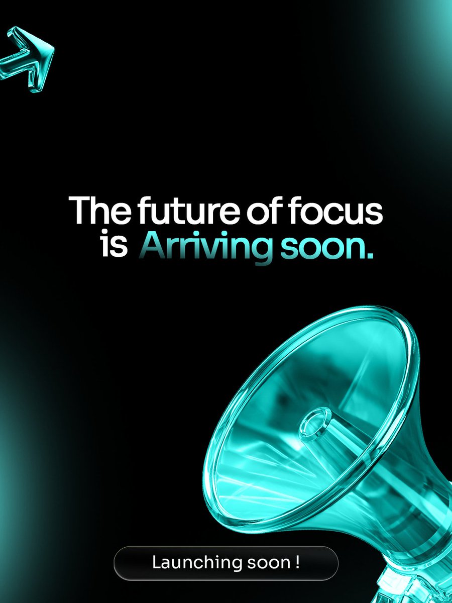 getbecca_'s tweet image. Distractions are loud. Focus is powerful.
Something is coming to help you take control again.
Stay ready.
#AIforBusiness #comingsoon #NextBigThing