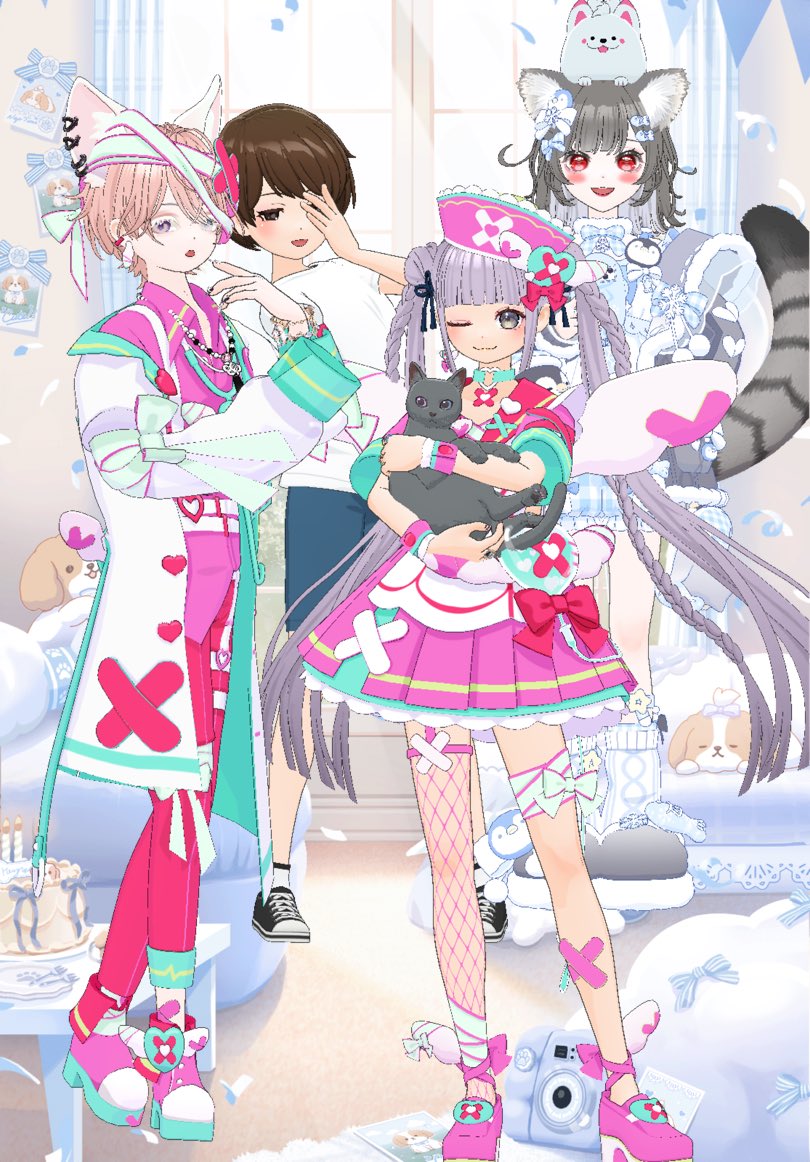 にゃんにゃん𐐃ᯖ𐐃 tweet media