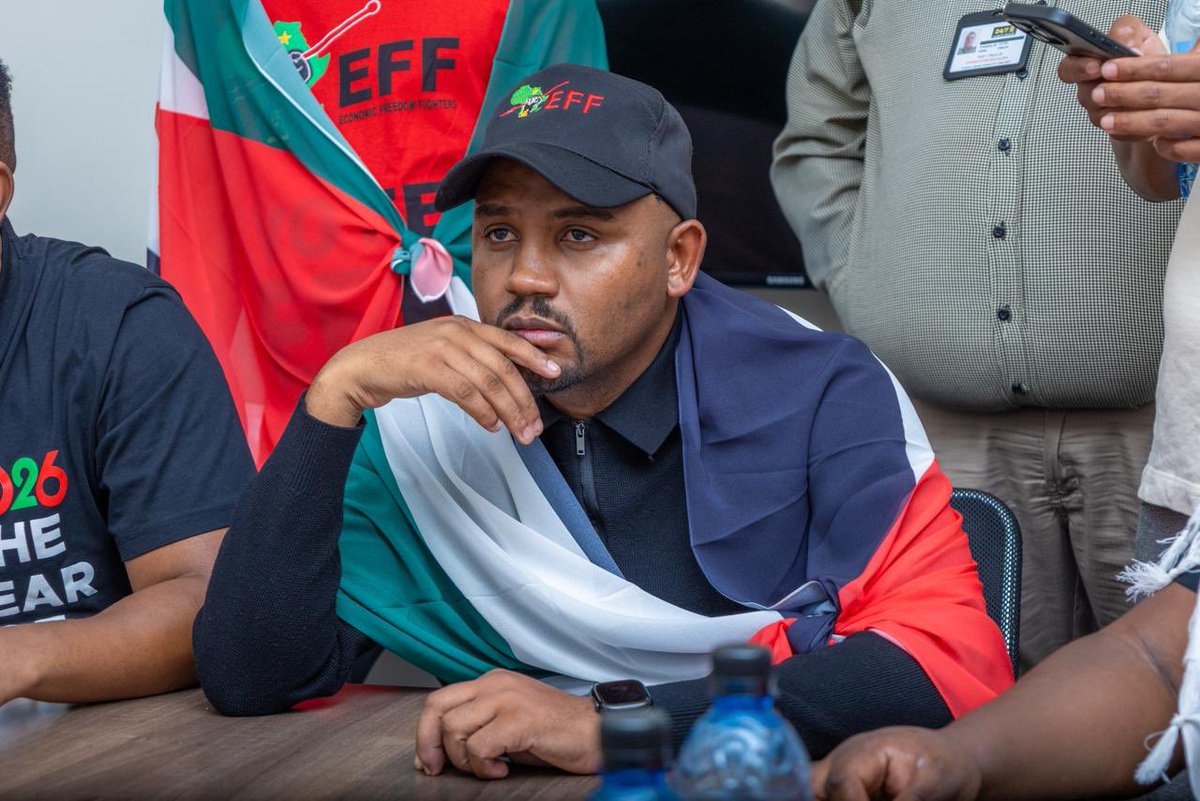 EFFGautengProv's tweet image. 🚨Happening Now🚨

The EFF Leadership meeting with the Mr James Loughnane, the General Manager of Houghton Golf Club.

#FreePalestine