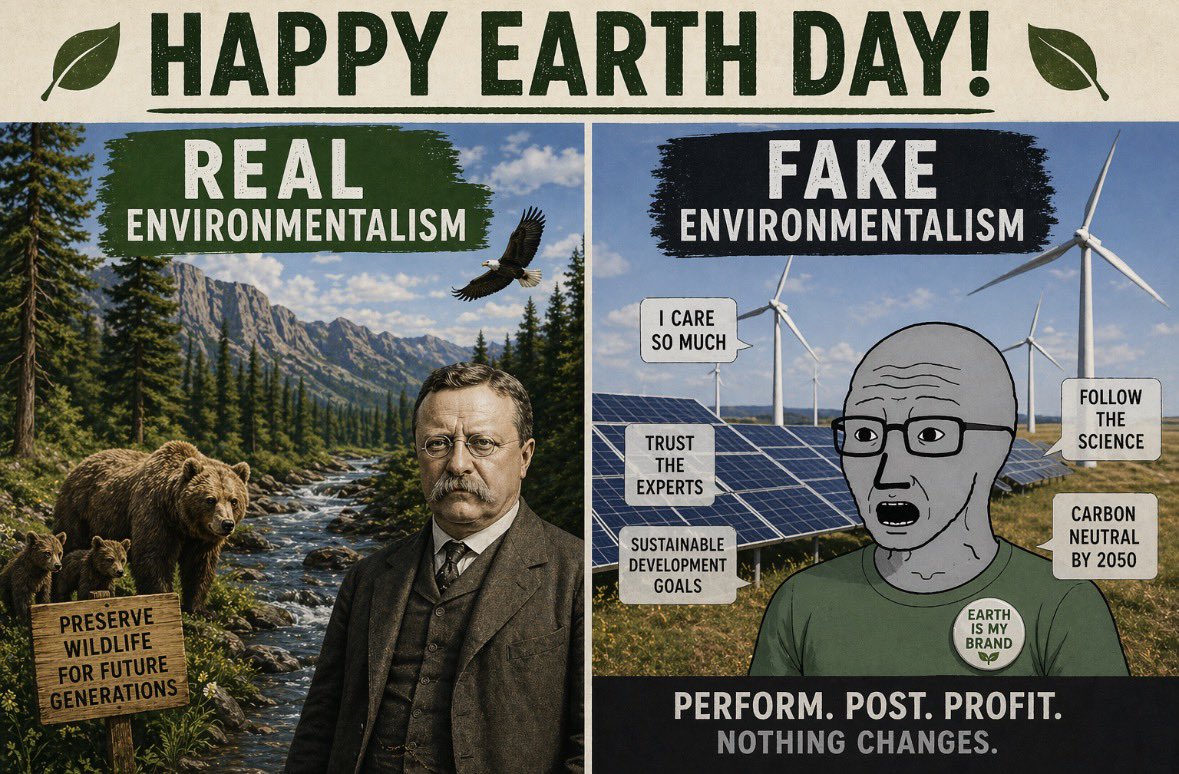 ChrisMartzWX's tweet photo. Happy Earth Day everyone! 🌎 

There is no climate crisis! https://t.co/PVHO0Xp0Sh