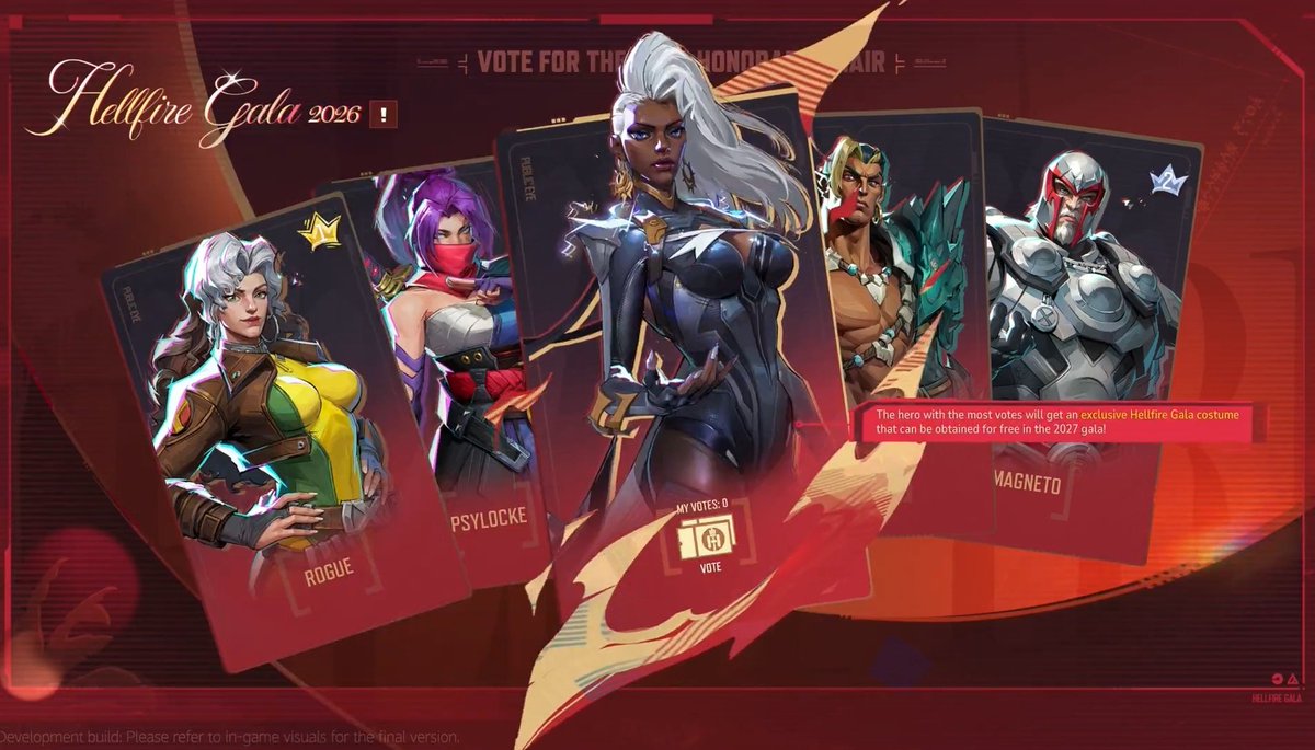 If you don't vote for Storm, we are going to fight
This would mean another free Storm skin tho 😒