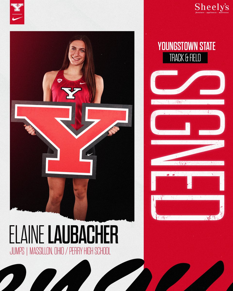 YSUTrackFieldXC's tweet photo. 𝐒𝐈𝐆𝐍𝐄𝐃 🖊️‼️

We are excited to announce that 𝙀𝙡𝙖𝙞𝙣𝙚 𝙇𝙖𝙪𝙗𝙖𝙘𝙝𝙚𝙧 will join our track and field program!

A talented jumper, she follows her brothers Luke and Garrett to YSU as proud Penguins! 

#GoGuins 🐧 // #FlyWithTheY 🤘 https://t.co/vdSqZFQ4yx