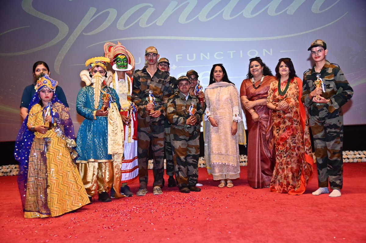SWComd_IA's tweet image. #Inclusivity #SpecialAbility #Empowerment 

Sapta Shakti ASHA School celebrated Annual Day with great zeal and enthusiasm showcasing outstanding abilities, skill and talent of specially abled children. The event further affirmed the ‘Vision of Inclusivity’ of #SaptaShaktiCommand,