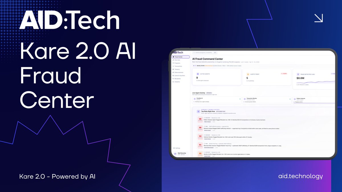 AID:Tech - Stablecoin Disbursement Infrastructure tweet media