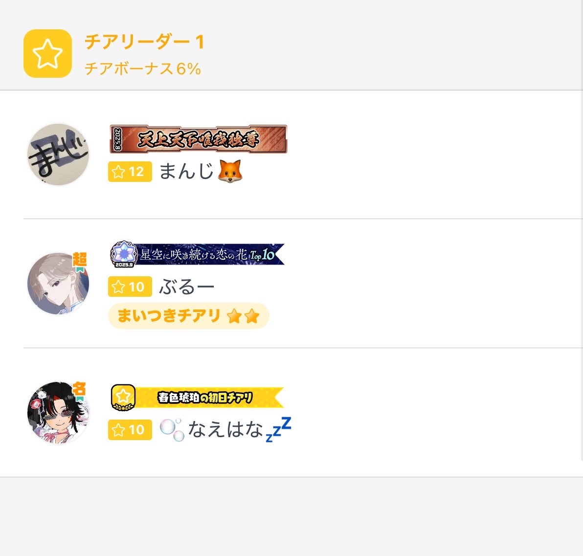 ukiuki_sakura's tweet photo. 今シーズン、初めてこんなに多くの方にチアリ取っていただきました！
来シーズンからなかなか皆さんの初日取れなくなってしまうのですが、チアリは目指したいです💪
これからもよろしくお願いします！ https://t.co/Cr2yeQybry