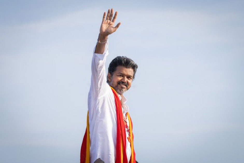 Niru_JD's tweet photo. Love him or hate him, you can’t deny his impact. He brought many youngsters into politics this election. 

Big respect, wishes. @TVKVijayHQ https://t.co/iWz4UVjbVM