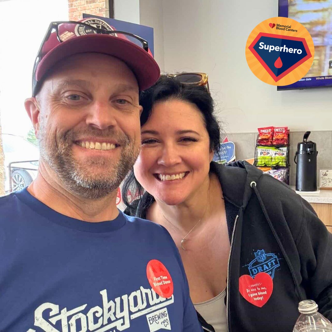 Memorial Blood Centers tweet media