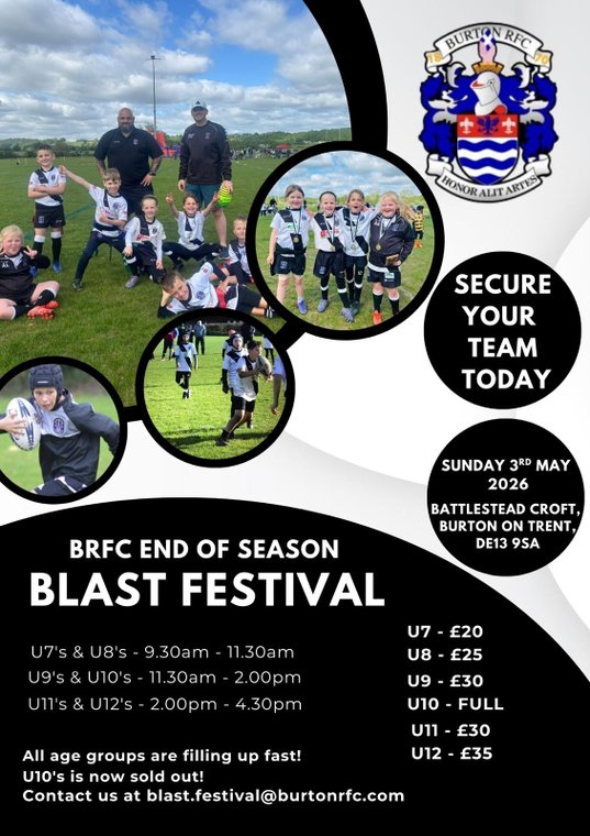Burton Rugby Club tweet media