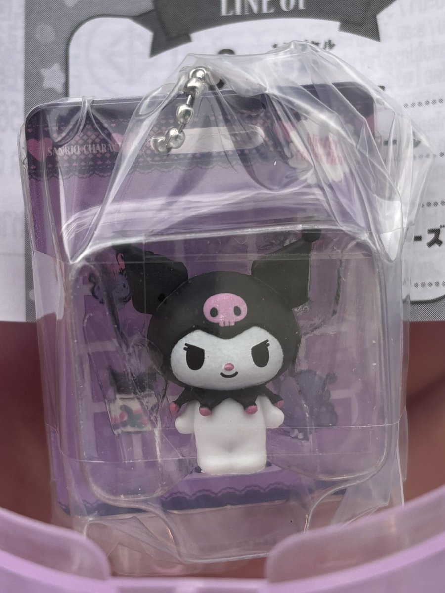 SEOWISH6's tweet photo. サンリオ　サンリオキャラクターズ
パッケージミニチュアコレクション　ガチャ　交換

【譲】クロミ
【求】ウサハナ / くろうさ

郵送希望ですが、都内手渡しも可能です。
お気軽にリプ・DMお願いします！ https://t.co/6z0dMkJzAc