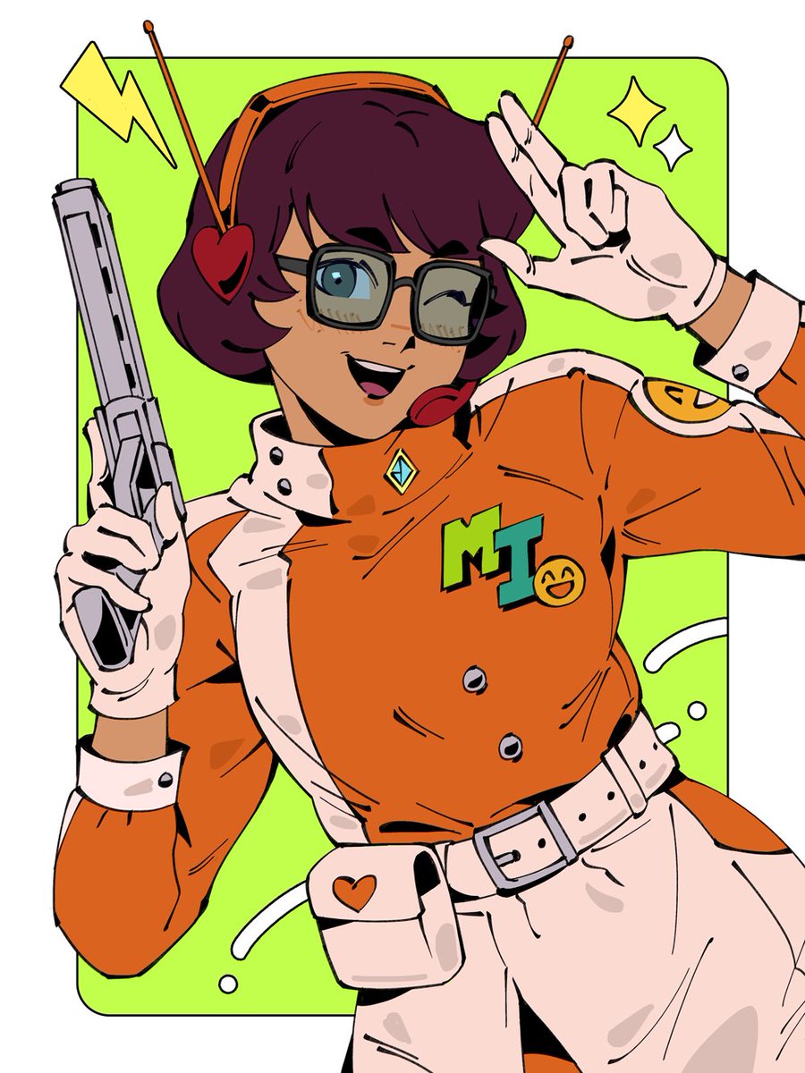girl who's ready to defend the earth, or something 🛸