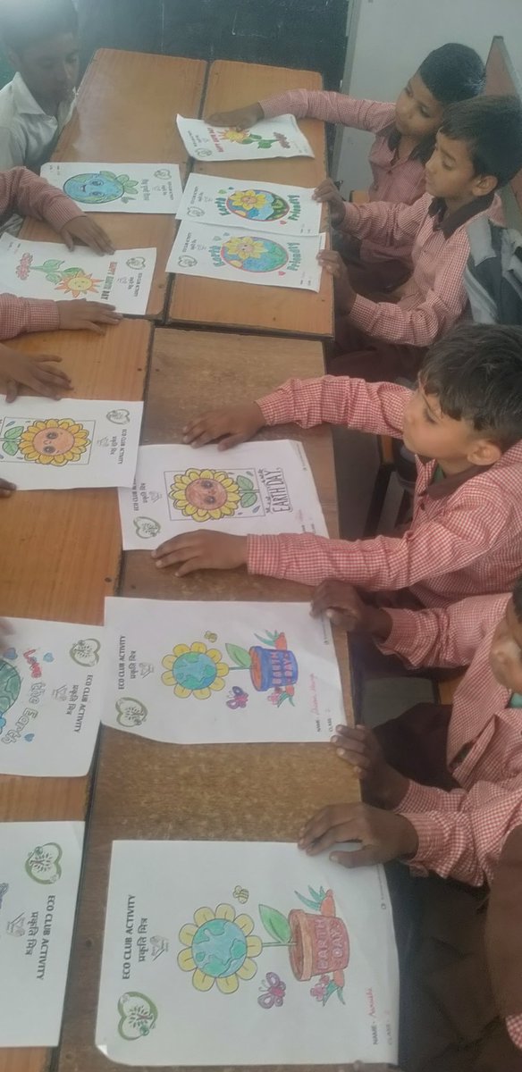 NvNamrata's tweet photo. Children @ Model_Primary_School_Unasi_Fatehganj_West_Bareilly celebrated #Earth_Day
#प्रकृति_मित्र_अभियान
मिशन शिक्षण संवाद
विश्व पृथ्वी दिवस
@basicshiksha_up @shikshansamvad @avanindrajadaun @UNEP @mygovindia @myogiadityanath https://t.co/g5qL3yACeh