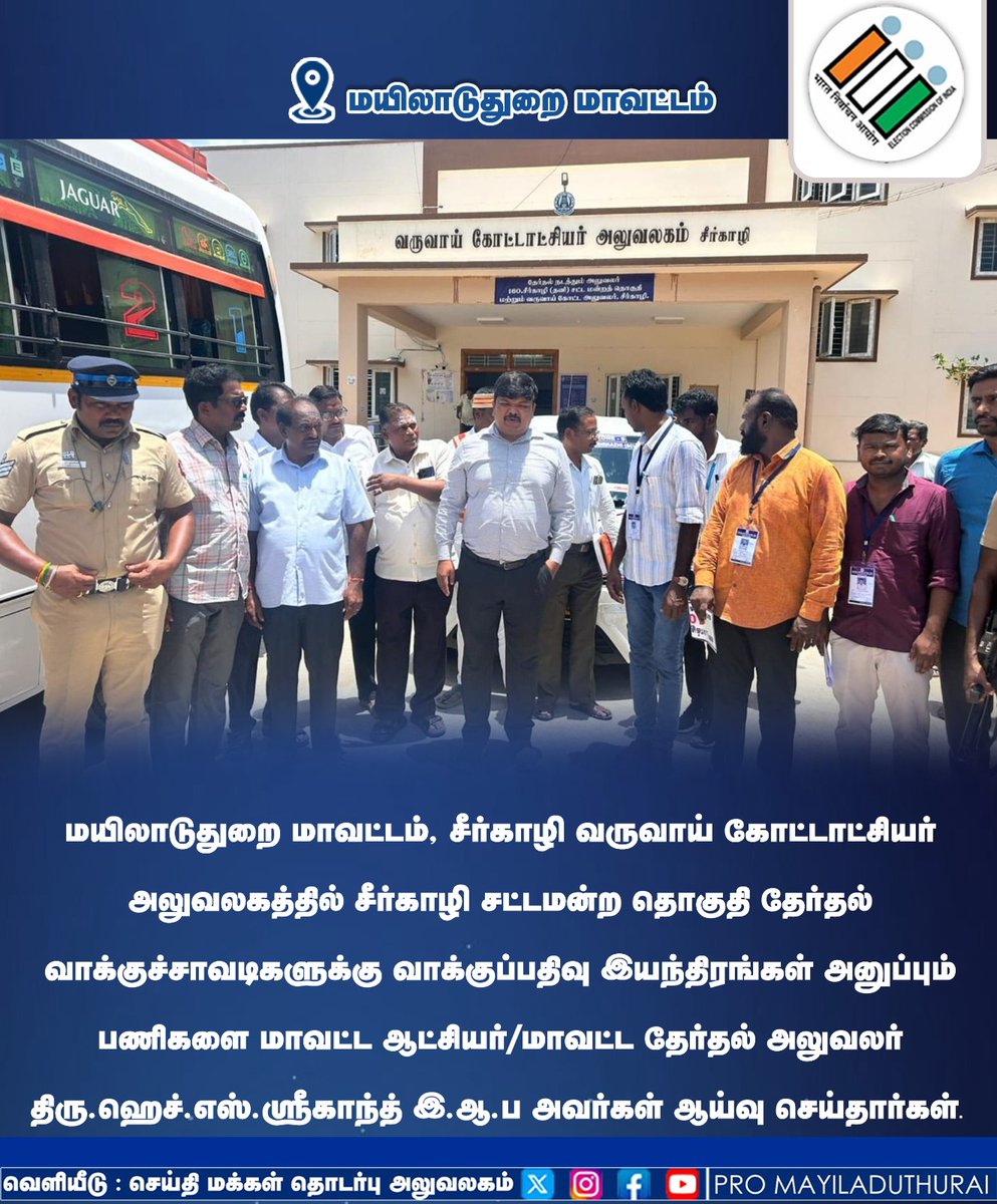 District Election Officer, Mayiladuthurai tweet media