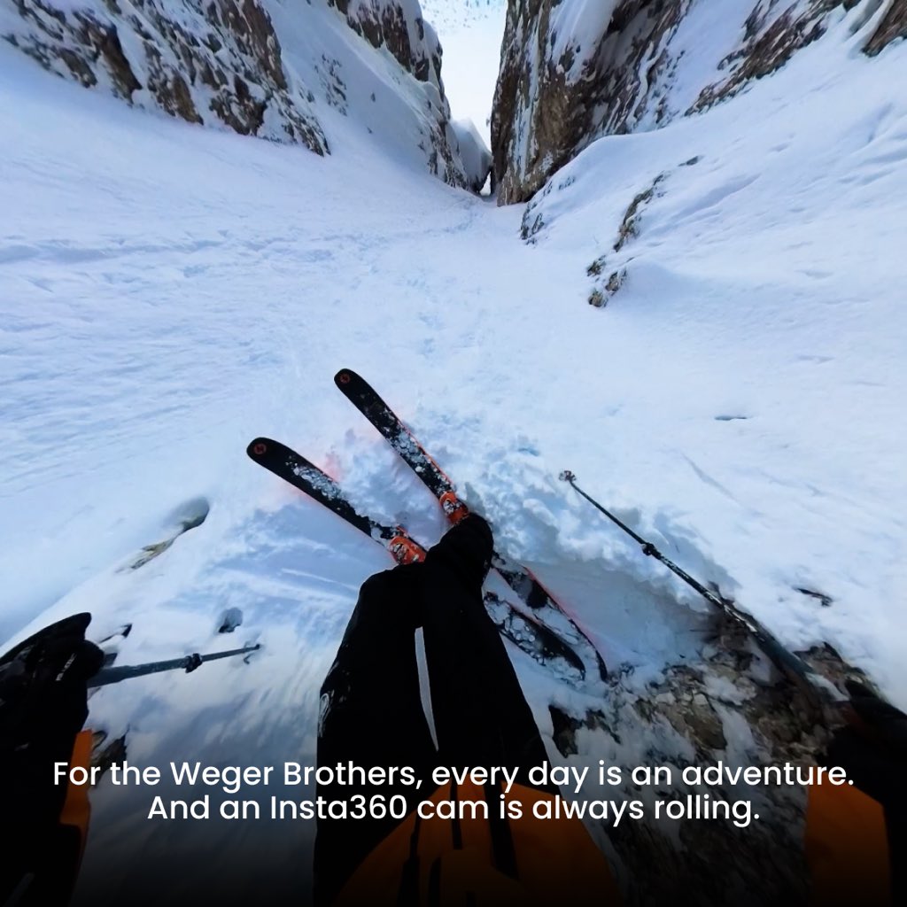 insta360's tweet image. Brb quitting my job and heading to the mountains 

There's a fine line between living your best life and being reckless, but brothers Jakob Weger and Matthias Weger choose to walk it every day. So… who's in?

#Insta360 #Insta360Journeys