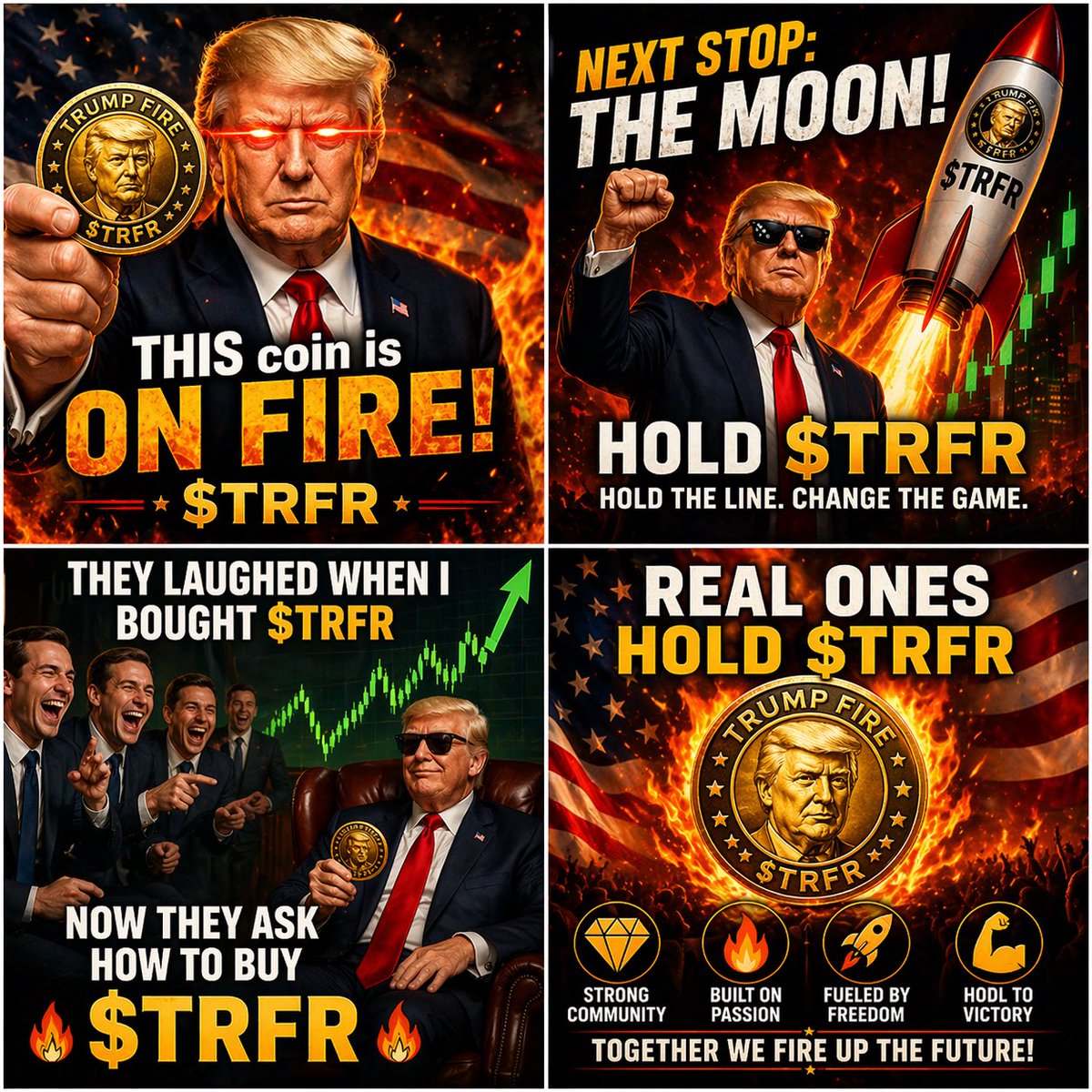 TrumpFireSol's tweet photo. ON FIRE.
HOLD THE LINE.
REAL ONES KNOW 🔥

$TRFR https://t.co/FhRtNcijtB