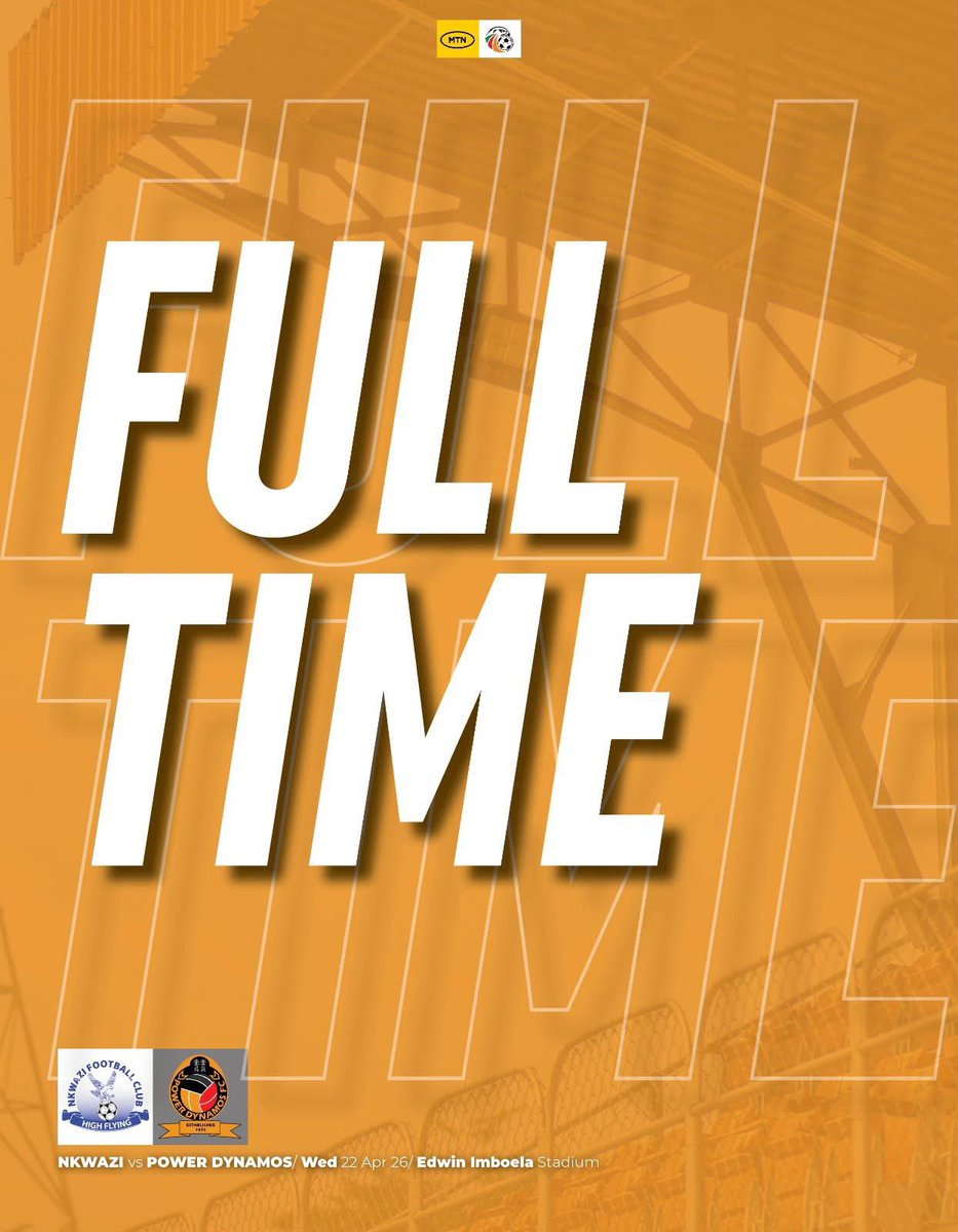 PowerDynamosFC's tweet image. Routine wins continue. Maximum points collected.

Nkwazi FC 0️⃣ 🆚 1️⃣ Power Dynamos FC

For more information, news and updates, visit powerdynamosfc.com

#Power #Pride #Prestige.
#AbaYellow #AbaBusaka.

©️ PDFC Media.Inc