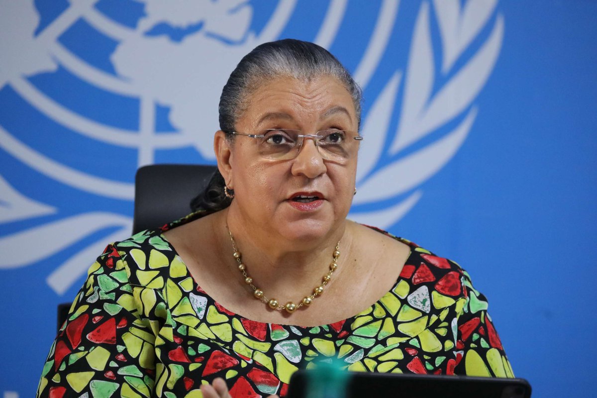 UNSMILibya's tweet photo. SRSG Tetteh briefs the UN Security Council on the situation in Libya, 22 April 2026

Watch: https://t.co/YwAgWQ69Sj https://t.co/hfe6rjV4ZA