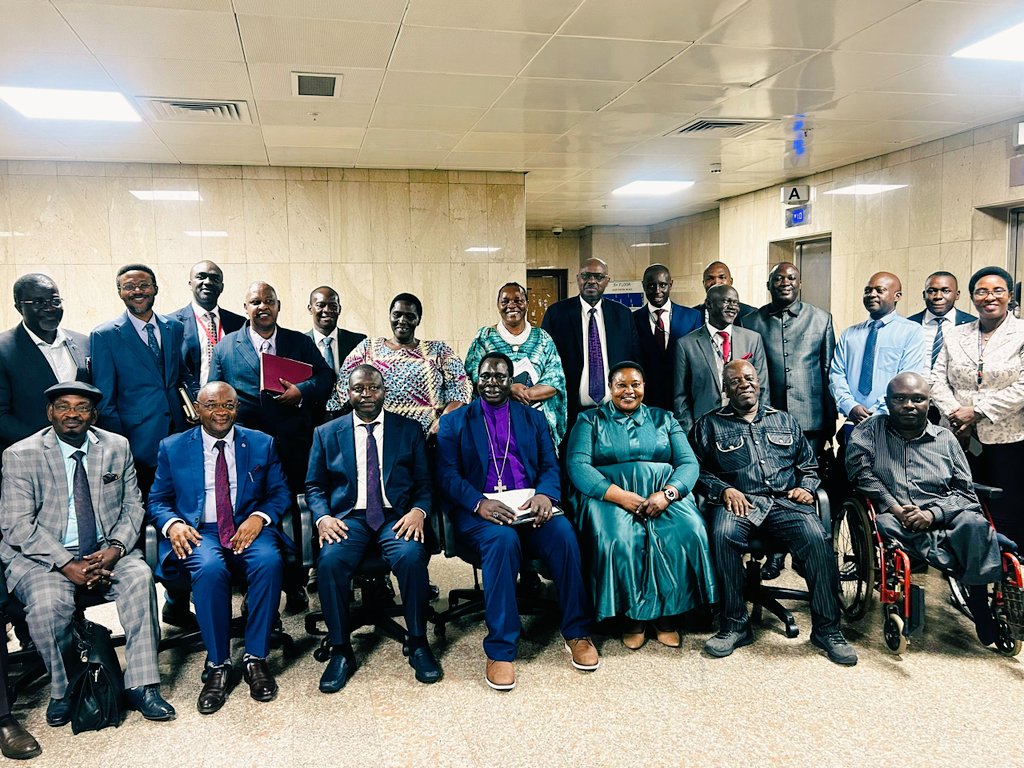 Government, Pentecostal Churches Hold Dialogue on Trade Order Implementation

Hon. Raphael Magyezi, <a href="/MoLGUganda/">Ministry of Local Government</a>, today Wednesday, April 22, 2026, convened a consultative meeting with the Joint Leadership of Born Again Pentecostal Churches, led by Pastor Joseph Serwada.