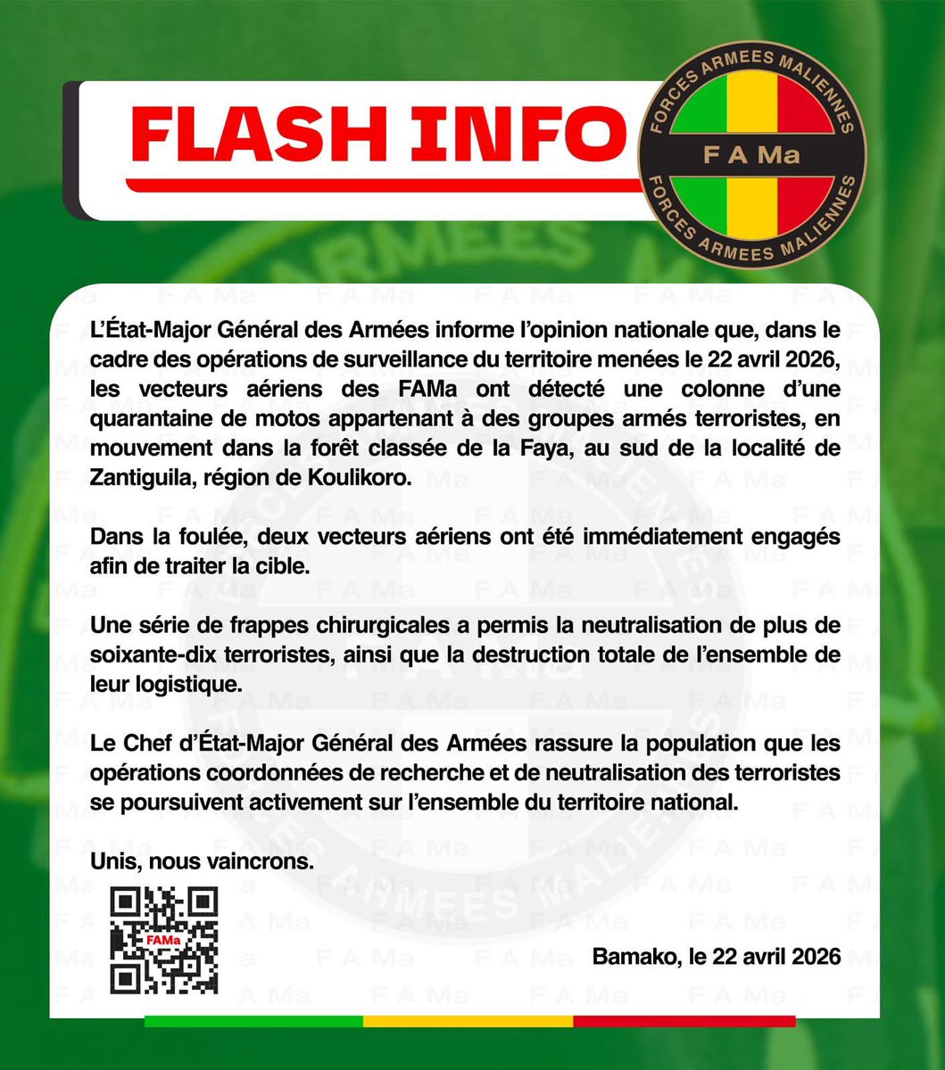 Mali Transition Fo Saya 🇲🇱🇧🇫🇳🇪🇷🇺❤️ tweet media