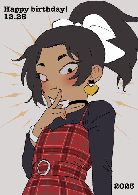 浅草ナツキちゃん記念に夏コミ楽しみにしてるやでって声かけてもらったけどすいません夏はブルアカじゃなく2日目で申し込んでます
褐色黒髪ポニテ真ん中分け小柄ちょっと鍛えてる元気ガールを描きます 浅草ナツキちゃんとはヘイローがあるかないか程度は違うのでよろしくお願いします 画像は再掲 